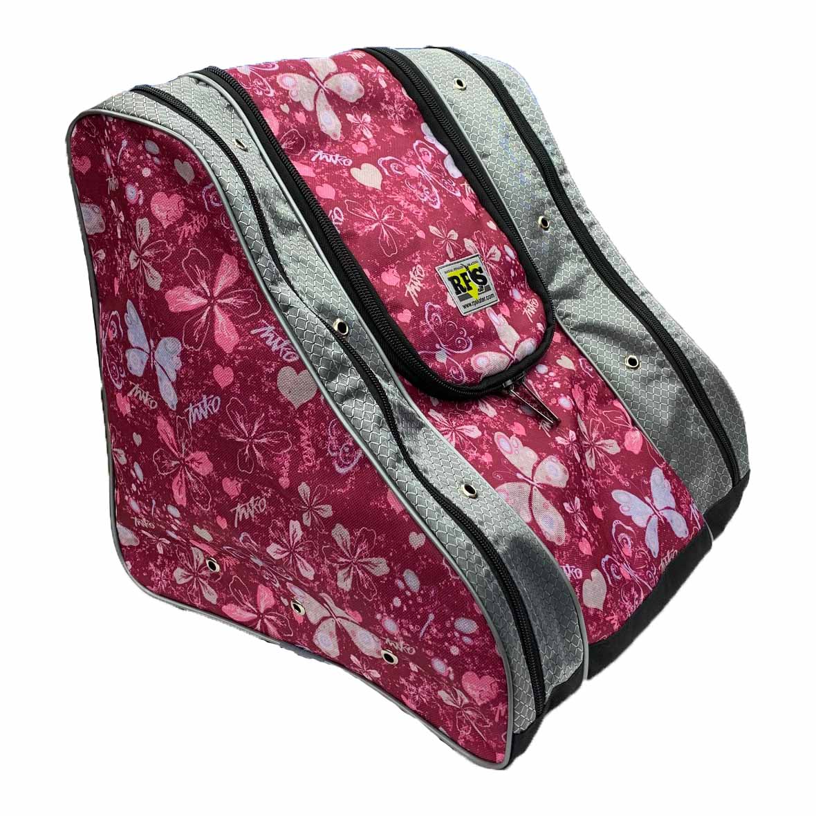 Backpack straight Pink butterflies